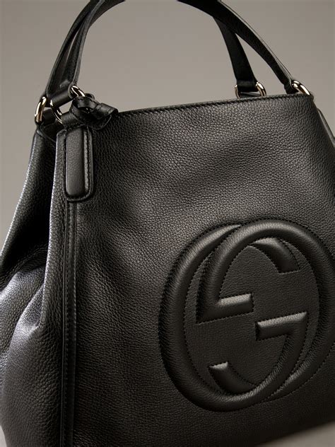 gucci black shopper bag|Gucci bag outlet uk.